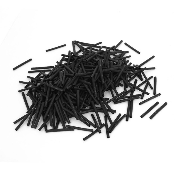 sourcing map 800Pcs 1.5mm Polyolefin 2:1 Heat Shrink Tubing Wrap