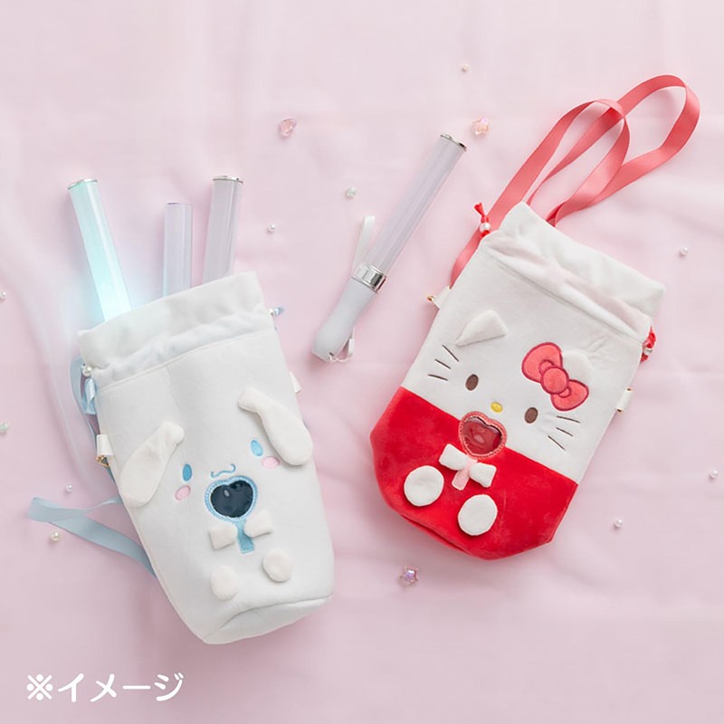 Sanrio 613231 Penlight Shoulder Pouch (Enjoy Idol) Chromi, Polyester, PVC,