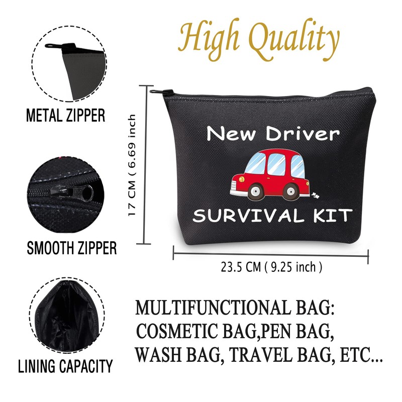 JXGZSO New Driver Gift New Driver Survival Bag Passing Driving