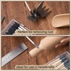 Leriton 45 Pcs Sanding Sticks Double End Matchsticks Sanding Twigs