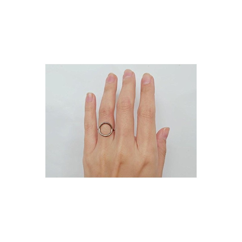 Sovats Woman Open Circle Ring, Size 58