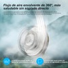 2one Ventilador con Clip para la Cintura,Mini Ventilador Compacto con