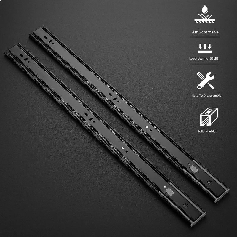 Ravinte 24 Inch Soft Close Drawer Slides 1 Pairs 2