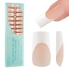 Vansiho French Gel Nail Tips, 150Pcs Long Square Gel Nail
