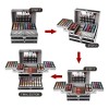 Set de Maquillaje Charmcode de 144 Piezas con Estuche Negro