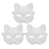 Ciieeo Therian Stuff DIY Masquerade Masquerade Abs White Pack of