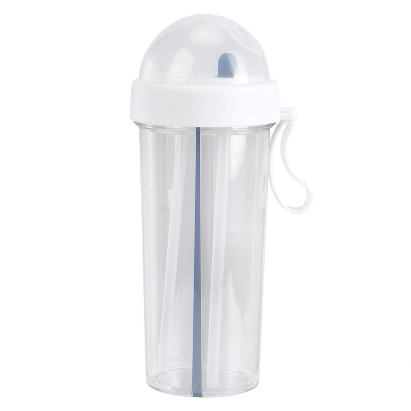 Qiilu - Botella de agua de 600 ml, innovadora botella