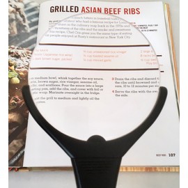 Electro-Optix Extra Large Rimless Magnifying Glass 4.3 Inches, Idea for Reading Small Print, Inspection, Low Vision, Crafts and Hobby, This Large Magnifier Can Magnifying 1/2 The Page of Most Books