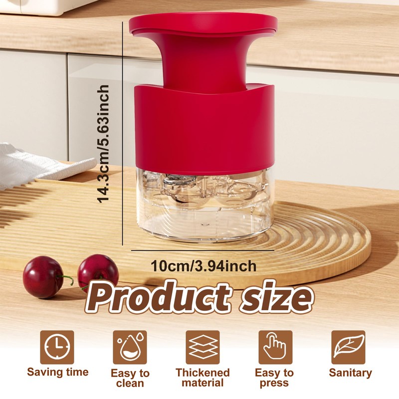 Cherry Pitter - Quick Release Multi Cherries Stoner Pitter 7-in-1,