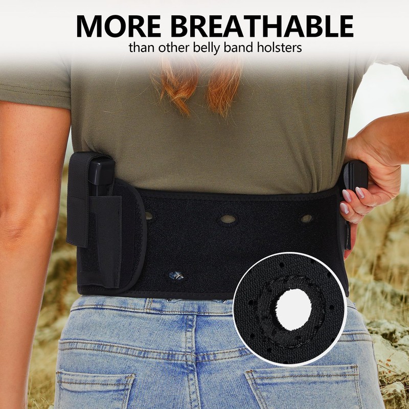 Mostcomtac Belly Band Holster for Men & Women - Gun