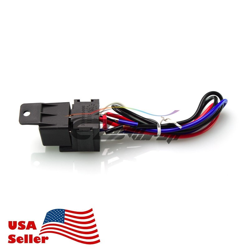 Racing 12V Ignition Switch Carbon Fiber Engine Start Push Button