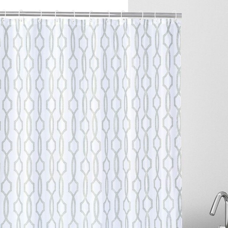 Nitori 7710701 Shower Curtain QE001 Short Length 53.1 x 59.1