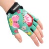Kid Cycling Gloves With Short Half Fingers Fastened Children Kid