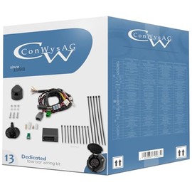 ConWys AG Vehicle-Specific Wiring Kit 13-Pin Compatible with Opel Astra H III Caravan Estate from 10.2004