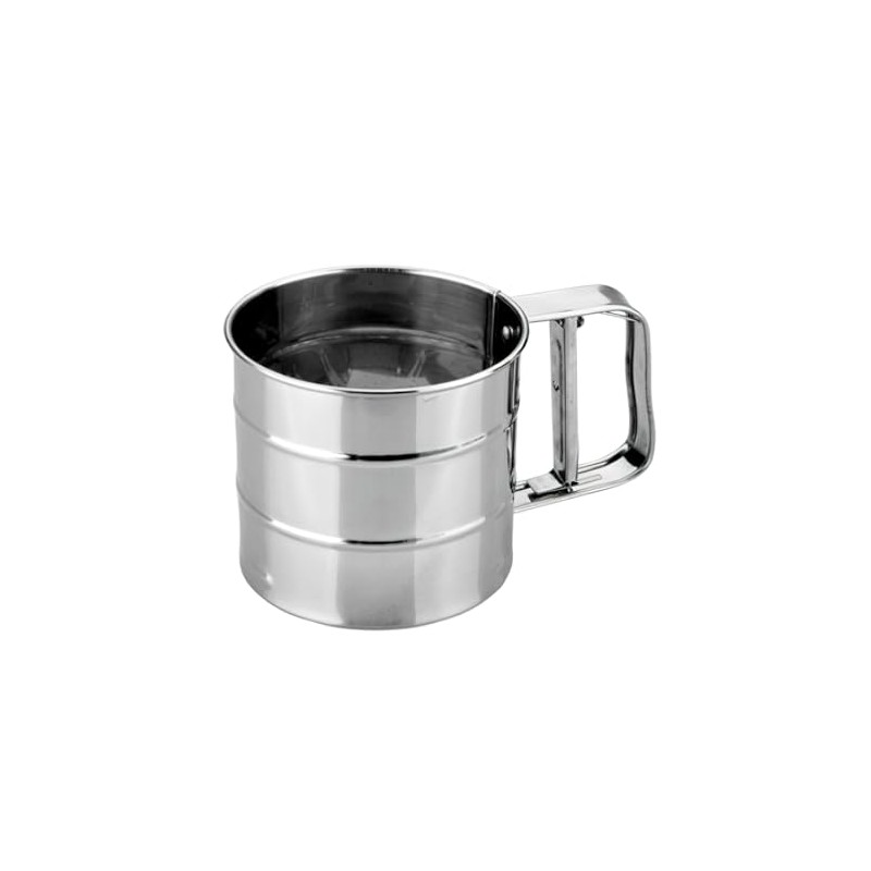IBILI" Bistrot Flour Sifter, Stainless Steel Silver, 10 x 10
