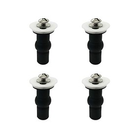 Toilet Lid Screws 4 Pack Toilet Seat Plastic Screws Universal Rubber Expansion Seat Cover Screws