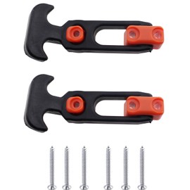 TAODAN 2PCS 110x47x25mm Marine Hatch Latch T Handle Latch Rubber Cooler Latch Tool Suitable for Toolbox and Cooler and Construction Machinery Cover