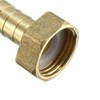 sourcing map Brass Barb Hose Fitting Connector Adapter 12mm Barbed