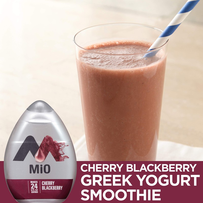 Mio Cherry & Blackberry Liquid water Enhancer (1.62fl.oz Bottles, Pack