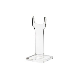 Easels by Amron Rifle, Long Gun Wide Top Display Stand, for Displays and Shows, Clear Acrylic, Sold AS Single Units for Mixing Sizes. (Usually Pick 2) (8 inch)