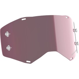 Scott Goggle Single Works Replacement Lens for Prospect/Fury Amplifier Pink Chrome AFC Works