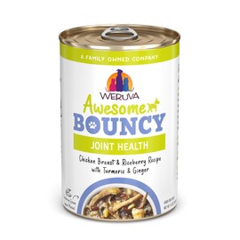Weruva Awesome Bouncy, Chicken & Rice, 14oz Can (Pack of 10)