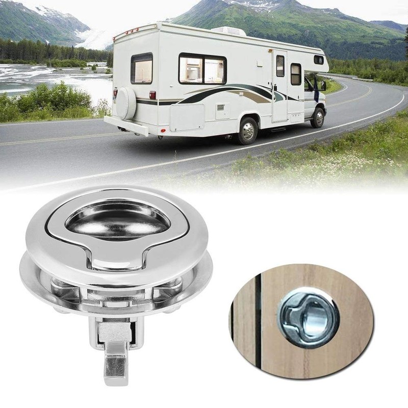 VOBOR Pull Lock for Ships, Yachts, Cars and Trailers, Stainless
