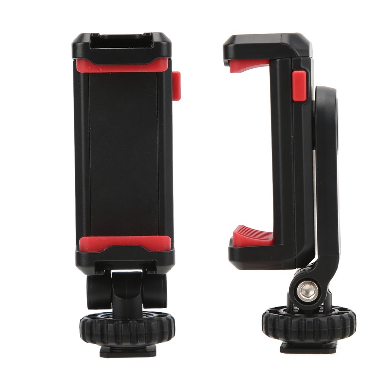 360 Degree Rotation Phone Clip Phone Bracket with Cold Shoe