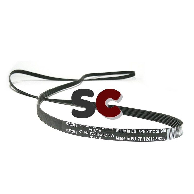 SC Solocorreas - Tumble Dryer Belt 7PH 2012 Black Hose