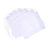 Ciieeo 100pcs Non-Woven Drawstring Tea Filter Bags for Loose Leaf