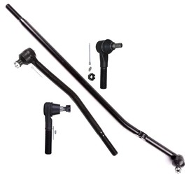 ASAPE 4 Pcs Suspension Kit - Fit 1992-2002 for Ford E-150 Econoline Club Wagon 1999-2006 for Ford Econoline, Include - Front Center Link Outer Inner Tie Rod End OE# ES3203L DS1288