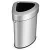 S AFSTAR Corner Trash Can 16 Gallon/60 L, Kitchen Garbage