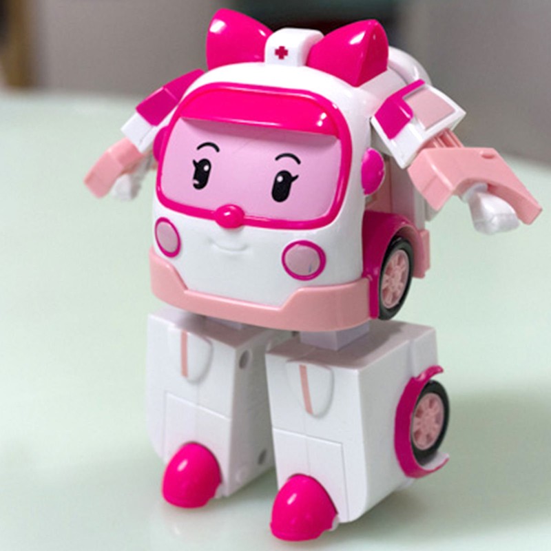 Robocar Poli Robocar Transformer Amber Korea Animation Cartoon Kids Toy