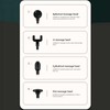 Home Mini Massager Equipment Body Muscle Stimulator with 8 Speed