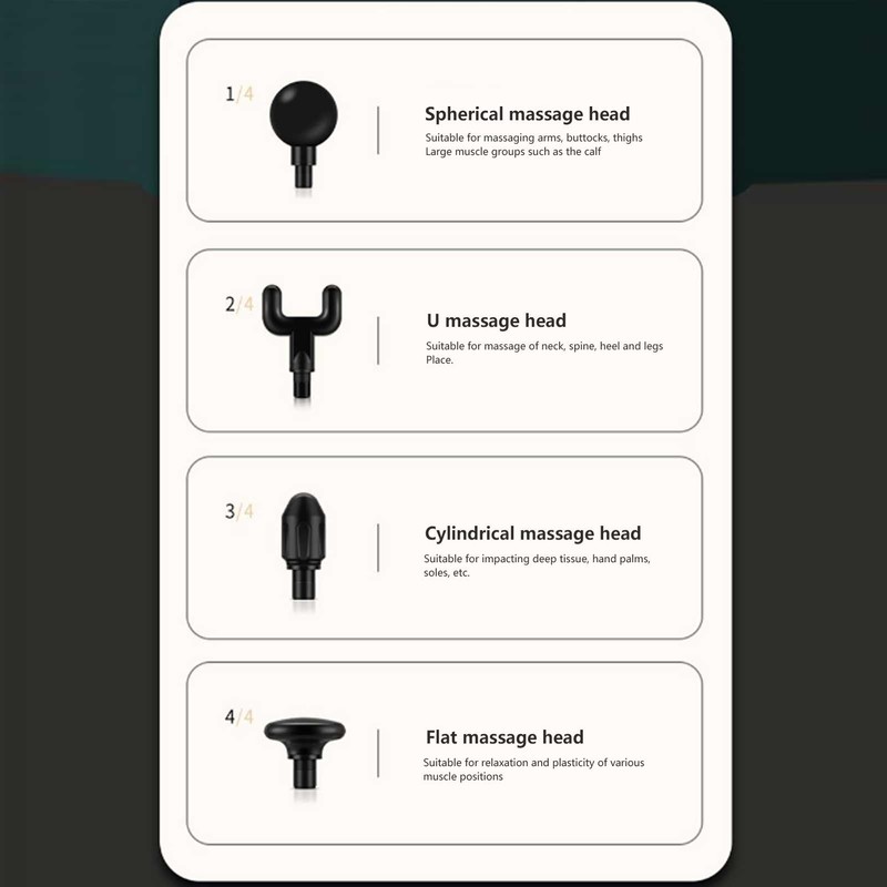Home Mini Massager Equipment Body Muscle Stimulator with 8 Speed