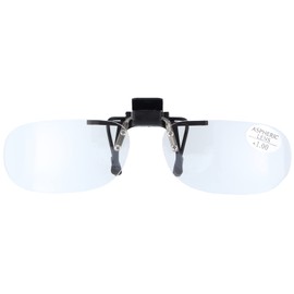 Clip-On / Curtain / Clip - Adjustment Glasses - Pivoting with Magnification - Various Thicknesses / Sizes (Medium, +1.0)