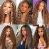 32 inch 200 Density Honey Blonde 13x6 Deep Wave HD