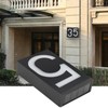 Outdoor Solar Power LED Number Sign Light House Hotel Store
