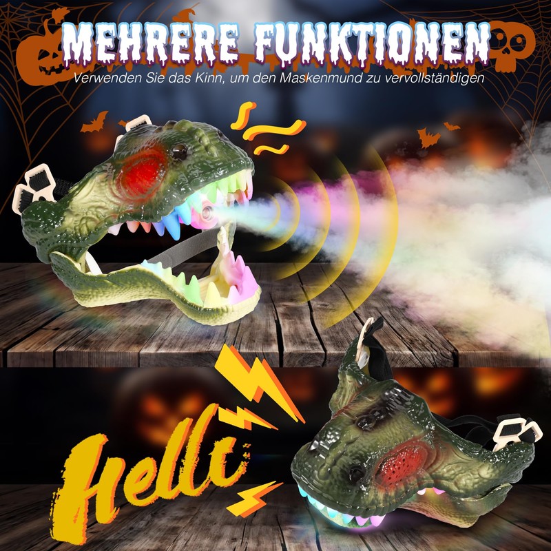 Lovchil Dinosaur Mask