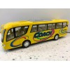 Kinsmart Travel Bus, Coach Tour Travel Bus, Kinsfun, Diecast Model