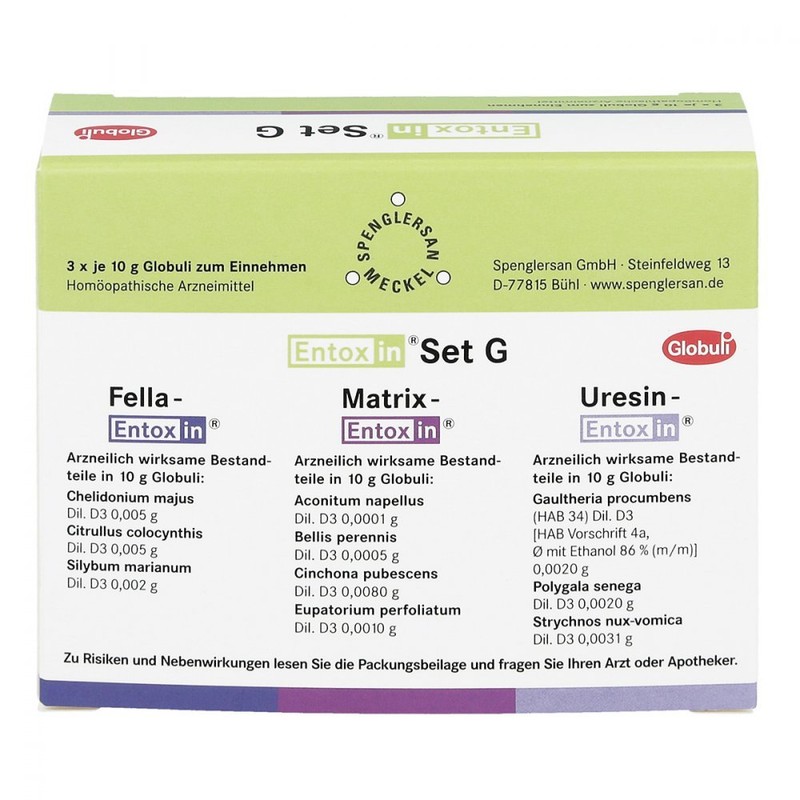 ENTOXIN Set G Globules 3 x 10 g