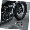 iplusmile 2pcs Motorcycle Handlebar Switch Stainless Steel Fan Headlight Horn