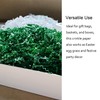 2 LB Dark Green Crinkle Paper Filler Shred Easter Grass