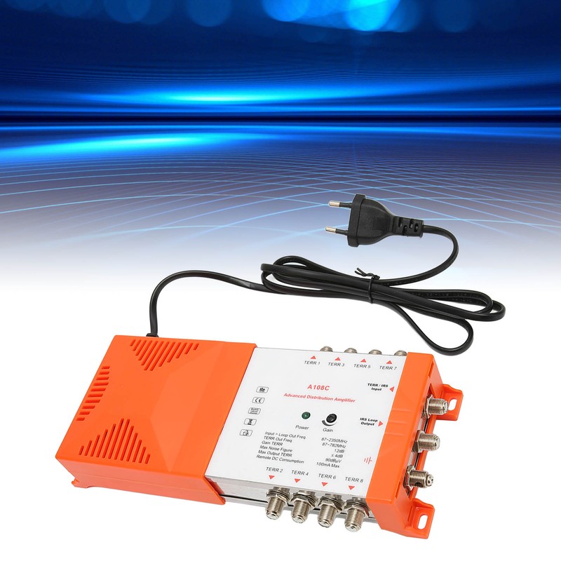 Distribution Amplifiers A108C LTE Filter Professional 8 Channel Distribution Amplifier