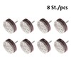 Westmark 52022280 Felt Pads with Nail, White, 2.4 x 2.4