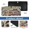 Funny Raccoon Windshield Sun Shade Foldable for SUV Trucks Cute