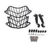 Fydun Motorcycle Headlight Grille Cover Headlight Protector Carbon Steel Grille