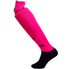ETISPORT Long Elastic Hockey Socks. High Performance Technical Fabrics That Promote Breathing and Cover the Knees, Pink Fluorine