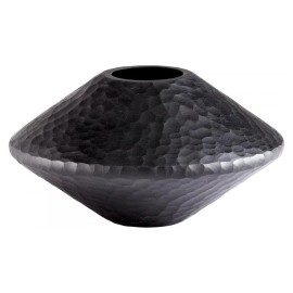 Cyan Designs Black 5.5in. Round Lava Vase