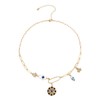 Gold Evil Eye Charm Y Necklace for Women – Paperclip